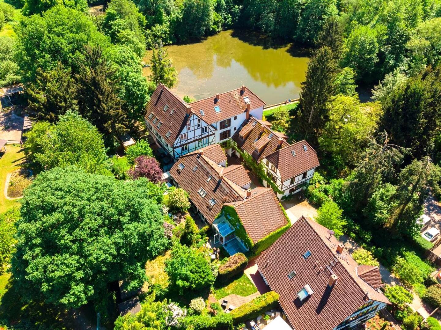 Einliegerwohnung In Einer Muehle Vor Den Toren Frankfurts, Ideal Fuer Messegaeste Oder Stop Over Dreieich Exteriör bild